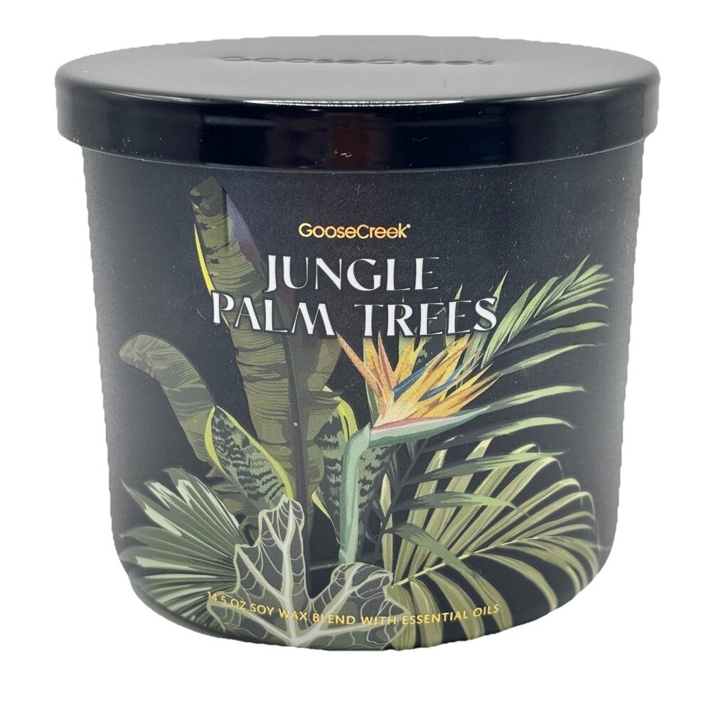 Goose Creek 3 Wick Candle Jungle Collection Mango Sunshine 14.5 Oz New
